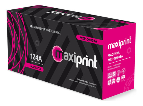 [Q6003A] Maxiprint - Toner Compatible HP Magenta Q6003A