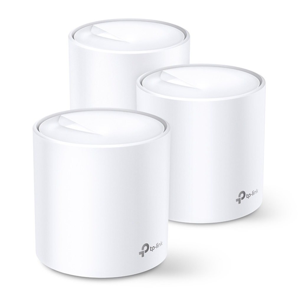 [DECO-X60-3PACK] TP-Link - Router Inalambrico WiFi Mesh Doble Banda AX5400 WiFi6 [3 Unidades]