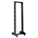 [OR2-42-BLACK] Onlink - Rack de Piso Abierto con Ruedas 42U 150Kg 2 Postes 600x2053mm