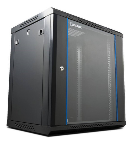 [WM6415] Onlink - Rack de Pared Cerrado Fijo 15U 600x450x769mm con Puerta de Vidrio