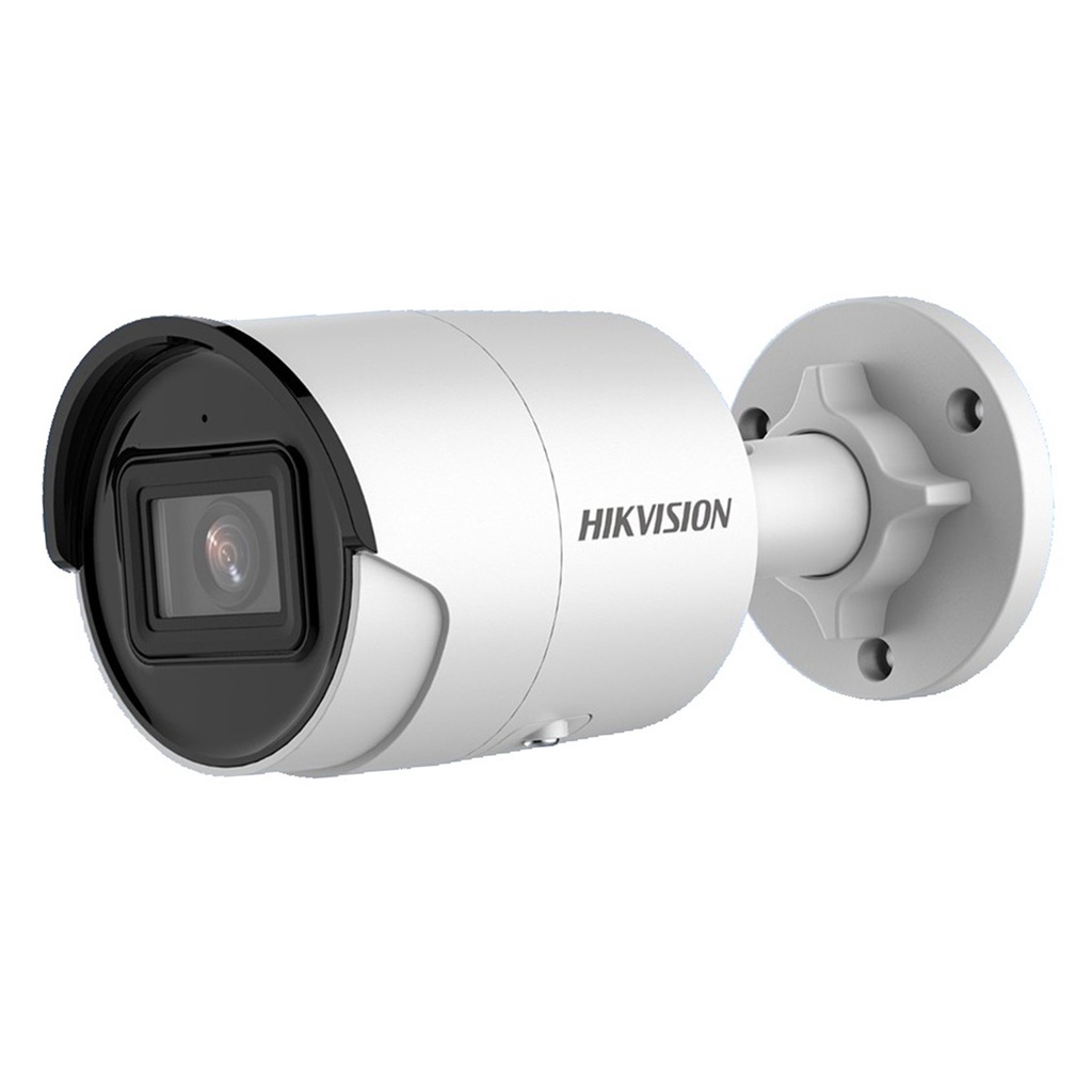 [DS-2CD2043G2-IU(2.8mm)] Hikvision - Cámara HD Bullet con Audio IP AcuSense 2K [4MP] Lente 2.8mm [Metalico]