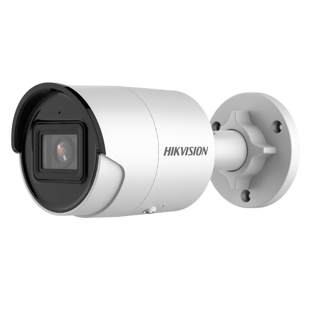 [DS-2CD2063G2-IU(2.8mm)] Hikvision - Cámara HD Bullet con Audio IP AcuSense 3K [6MP] Lente 2.8mm [Metalico]