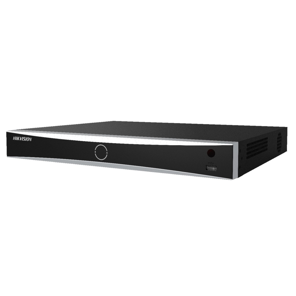 [DS-7616NXI-K2/16P] Hikvision - NVR 4K [8MP] 16 Canales IP 16 Puertos POE Salida de vídeo 4K AcuSense