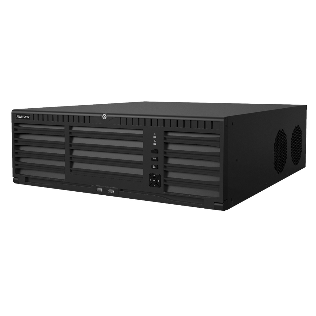[DS-96128NI-I16] Hikvision - NVR 4K [12MP] 128 Canales IP 16 Sata Raid 16 Alarma