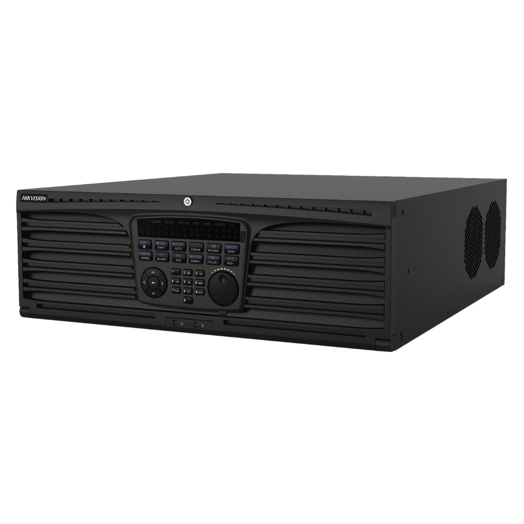 [DS-9664NI-I16] Hikvision - NVR 4K [12MP] 64 Canales IP 16 Sata Raid 16 Alarma