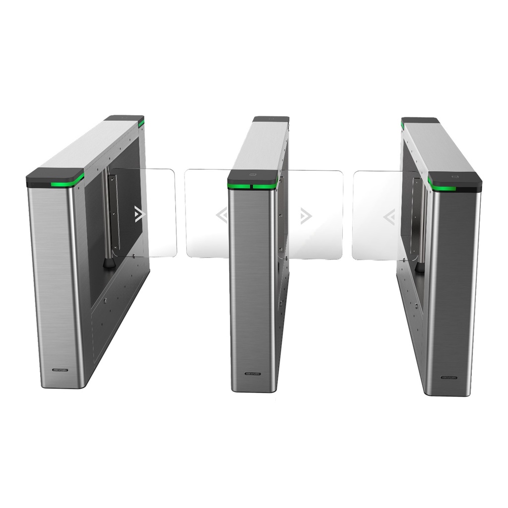 [DS-K3B530X-M/MPg-Dp90] Hikvision - Torniquete Posición Central Tipo Swing para Carril de 90 cms Incluye Lector de Tarjeta MIFARE TCP/IP