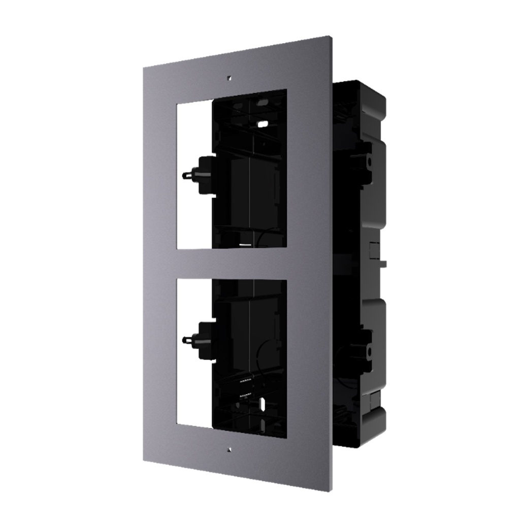 [DS-KD-ACF2] Hikvision - Soporte Para Embutir 2 Módulos Video Porteros