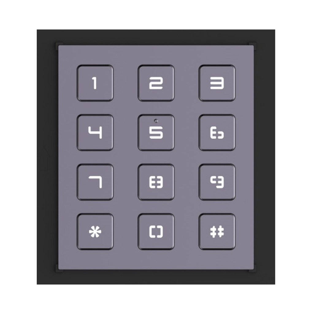 [DS-KD-KP] Hikvision - Módulo de Teclado para Video Portero Apertura por Código Llamada a Monitor