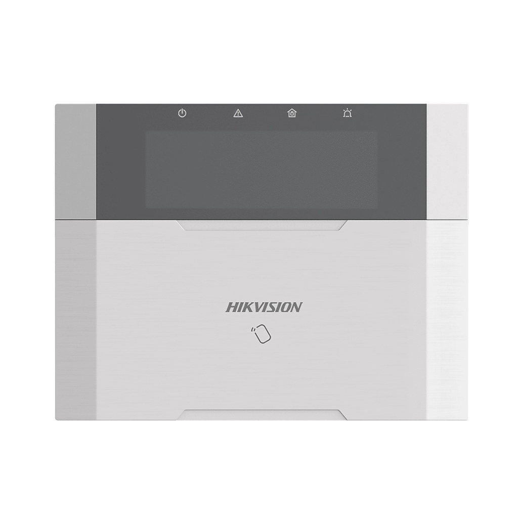 [DS-PK1-LRT-HWB] Hikvision - Teclado LCD para Panel de Alarma Cableado AXPRO