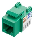 [IWI-KRJ-C6-GREEN] Iwillink  - Conector Keystone Jack Coupler RJ45 CAT6 (Categoria 6) Verde [Unidad]