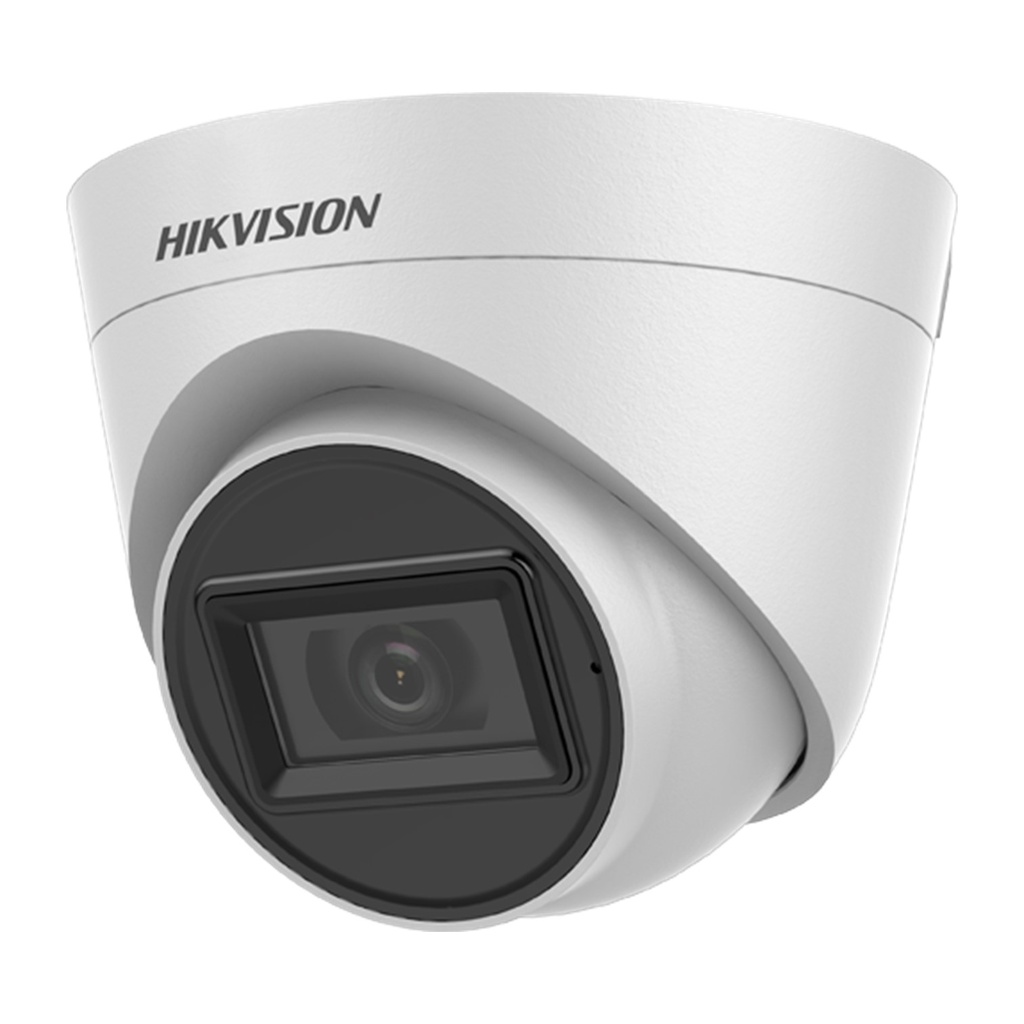 [DS-2CE78H0T-IT3FS(2.8mm)] Hikvision - Cámara HD Domo con Audio 3K [5MP] Lente 2.8mm [Metal/Plástico]