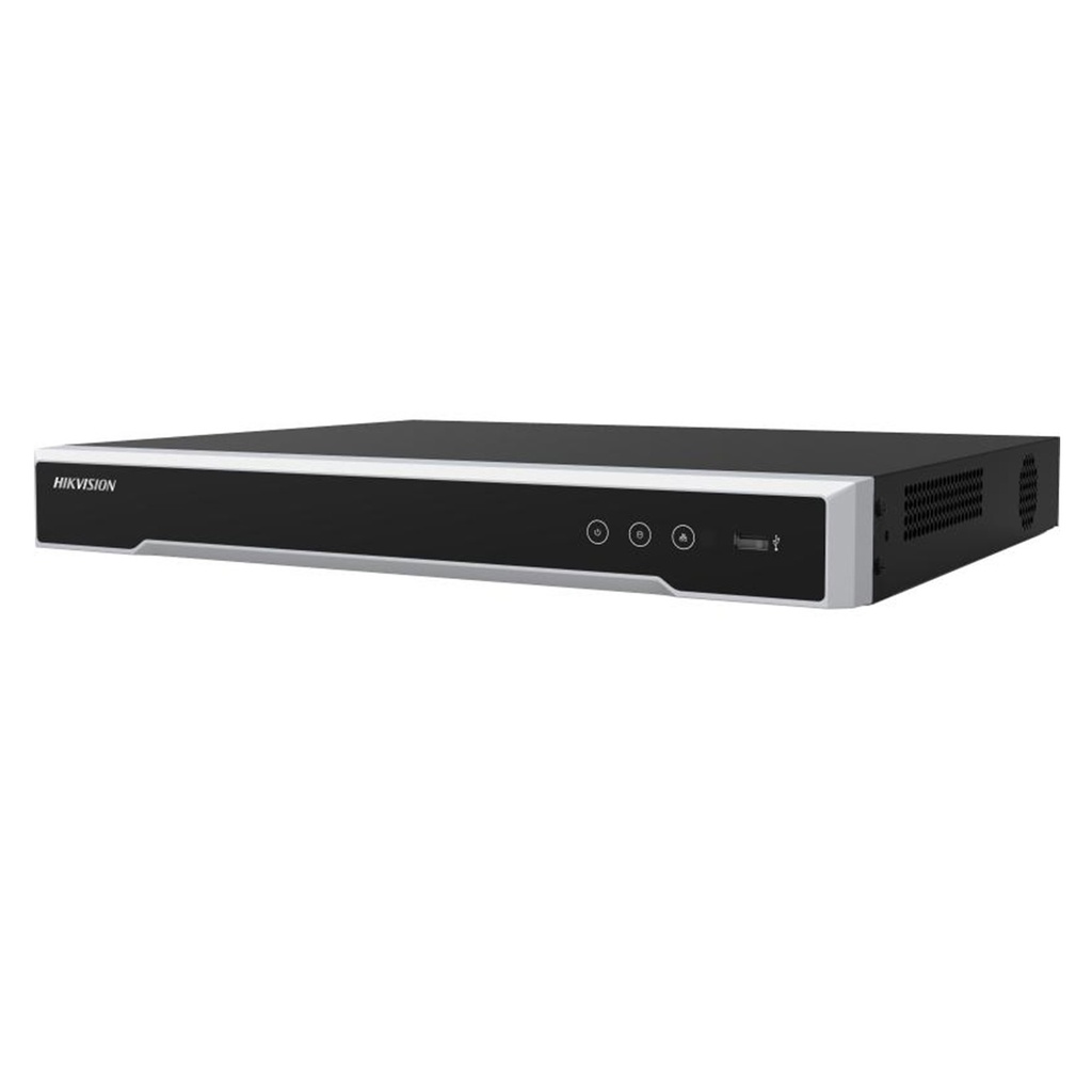 [DS-7616NI-I2/16P] Hikvision - NVR 4K [8MP] 16 Canales IP 16 Puertos POE Salida de vídeo 4K