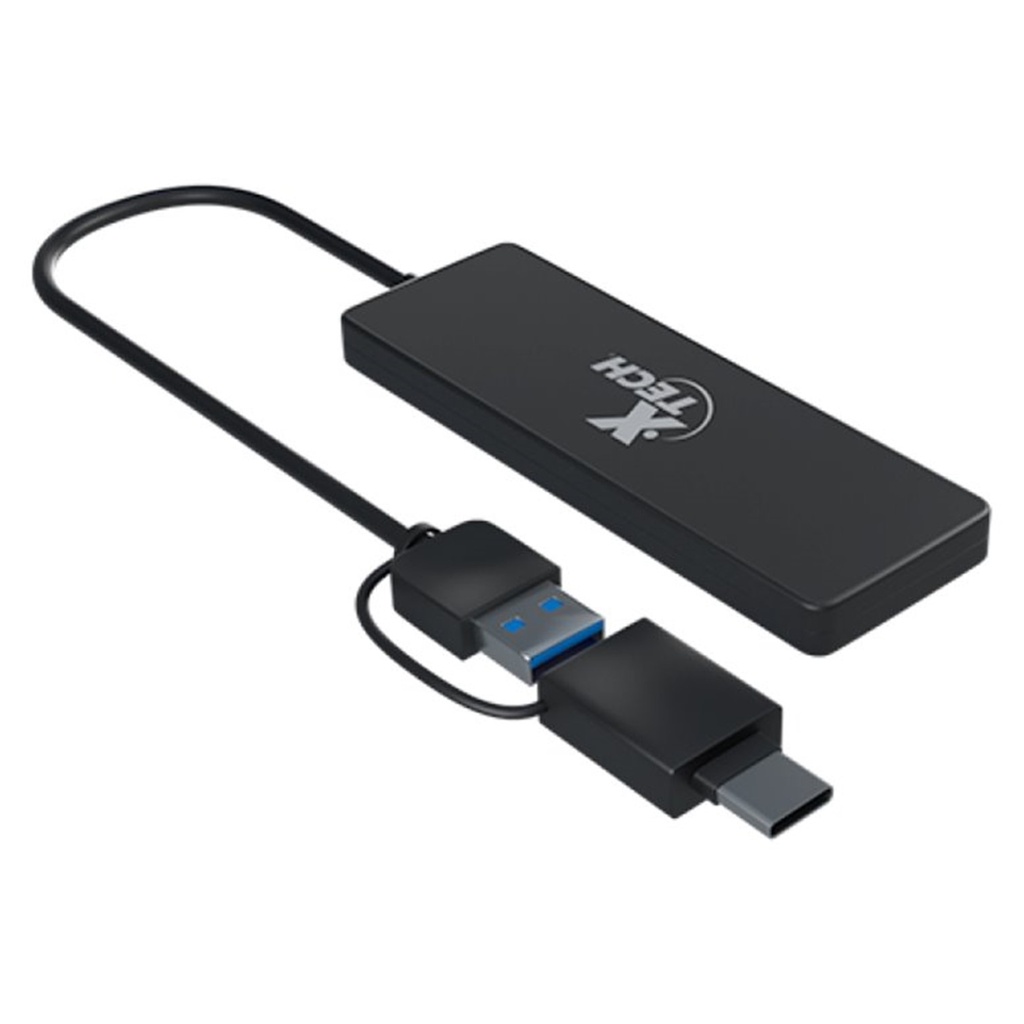 [XTC390] Xtech - Concentrador de 4 Puertos USB 3.0