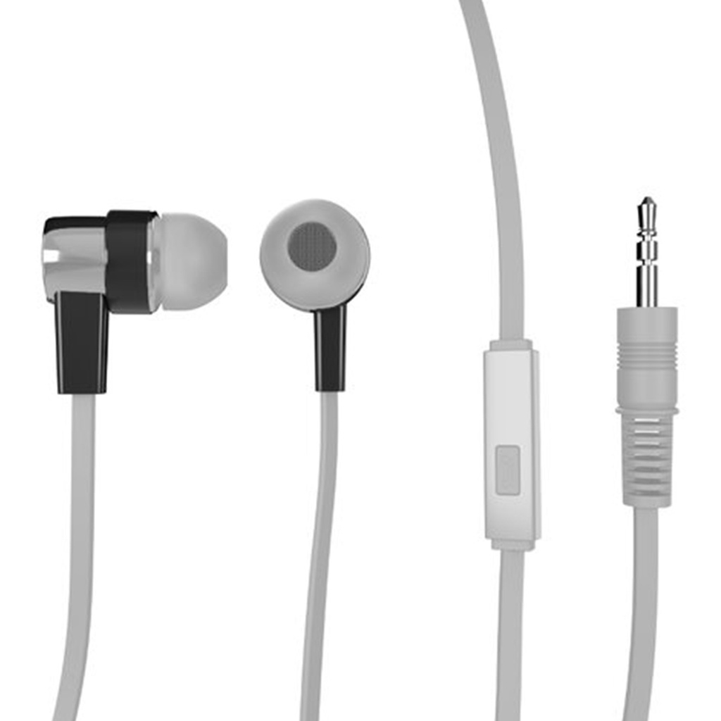 [XTG235WHITE] Xtech - Audifonos ON-THE-GO Internos con Microfono [Blanco] Cable [1 Metro]