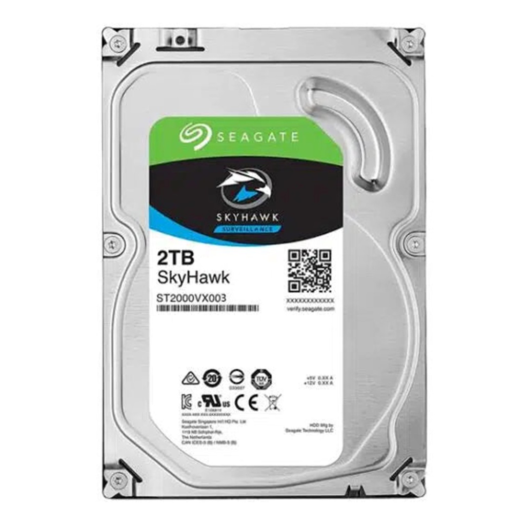 [ST2000VX003-520] Seagate - Disco Duro Skyhawk SATA III 2Tb 5900 rpm Cache 64Mb 3.5" Videovigilancia