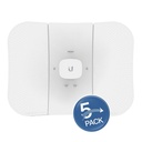 [LBE-5AC-GEN2-5] Ubiquiti -  LiteBeam 2x2 MIMO airMAX AC GEN2 CPE 450 Mbps 5 GHz 23dBi [5 Unidades]