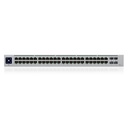 [USW-48] Ubiquiti - Switch UniFi Capa 2 de 48 Puertos Gigabit y 4 Puertos 1G SFP 195W Pantalla Informativa