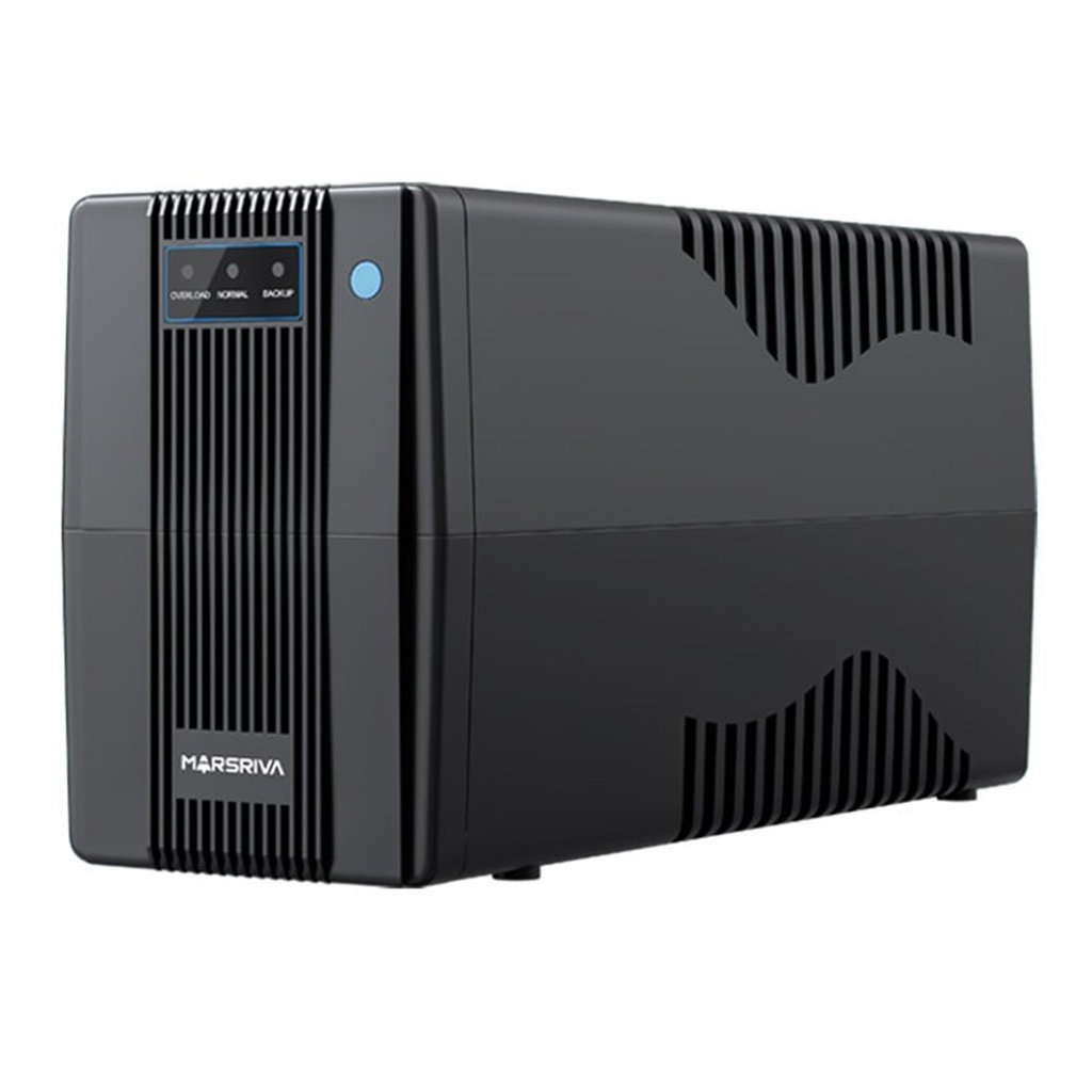 [MR-UF1000] Marsriva - UPS Interactivo Inteligente 1000VA / 600W 12V / 9AH*21