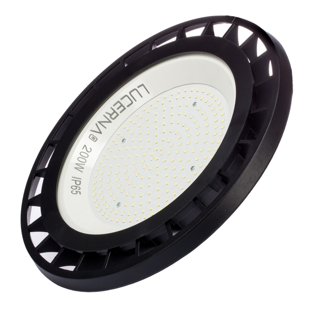 [UFO-200W] Lucerna - Lampara LED UFO 200W 6500K Luz Fria 100lm 100V - 277V 
