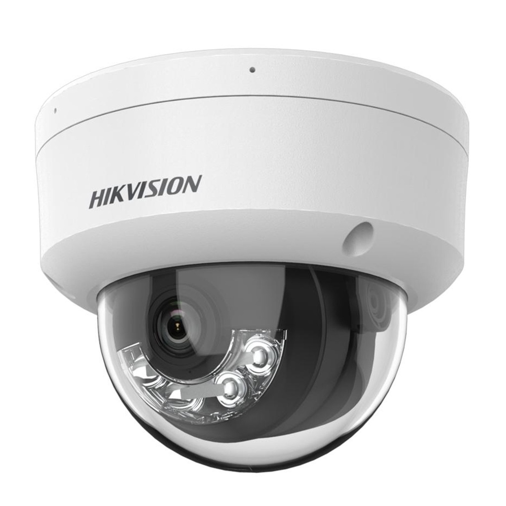 [DS-2CD1123G2-LIU(2.8mm)] Hikvision - Cámara HD Domo con Audio IP 1080P [2MP] Lente 2.8mm Acusense Dual Light [Metal/Plástico]