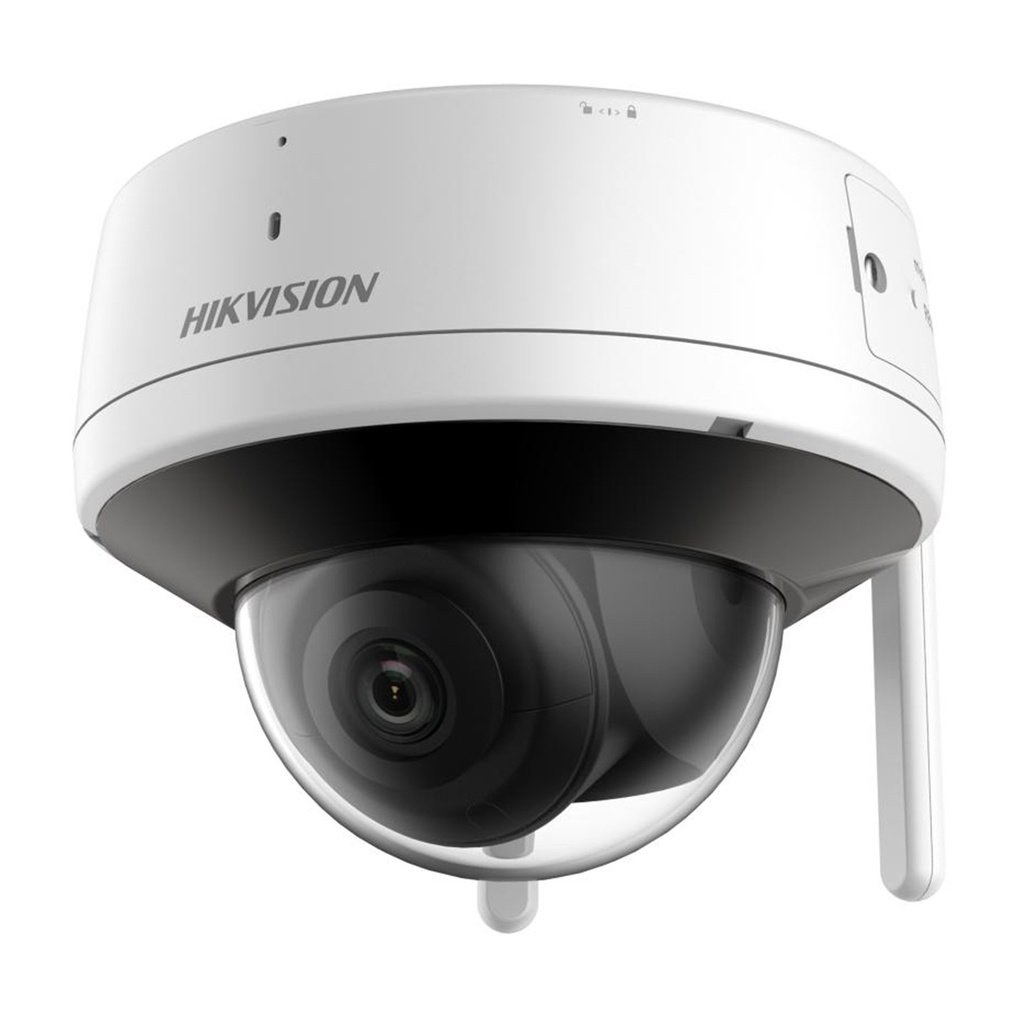 [DS-2CV2141G2-IDW(2.8mm)] Hikvision - Cámara HD Domo con Audio IP Wi-fi 2K [4MP] Lente 2.8mm [Metalico]