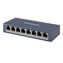 [DS-3E0508-E(B)] Hikvision - Switch de Escritorio de 8 Puertos a 10/100/1000 Mbps