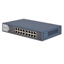 [DS-3E0516-E(B)] Hikvision - Switch de Escritorio de 16 Puertos a 10/100/1000 Mbps
