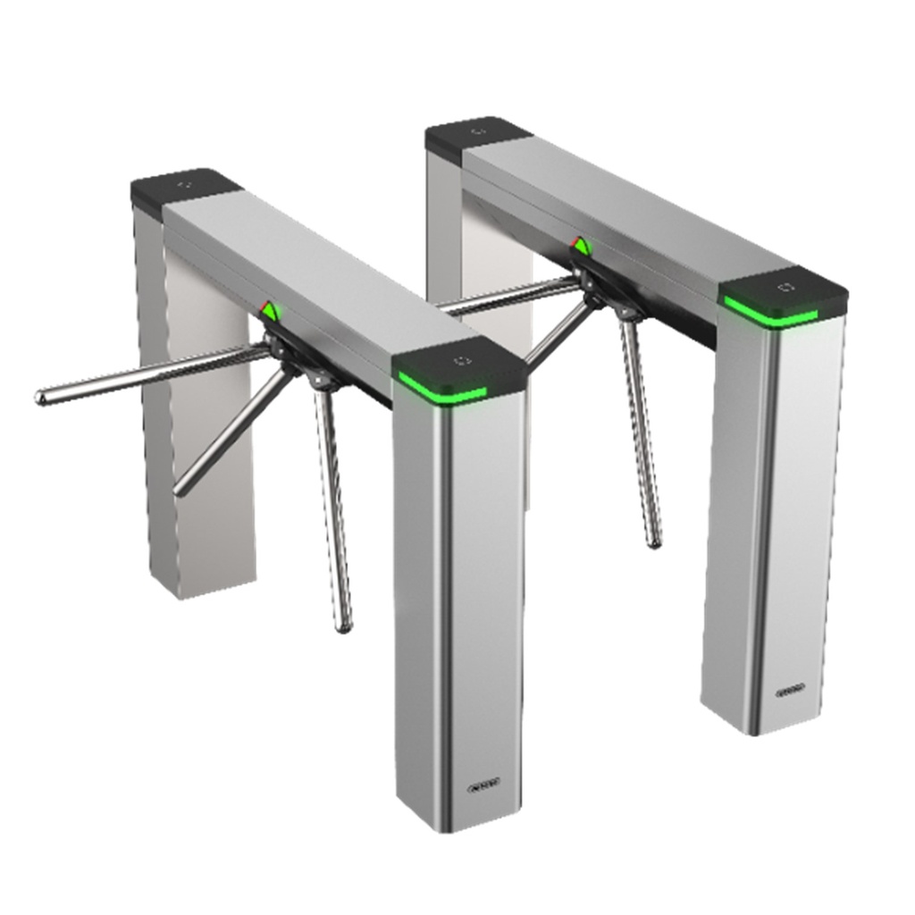 [DS-K3G501LX-R/Pg-Dm55] Hikvision - Torniquete Trípode Bidireccional de Acero Inoxidable