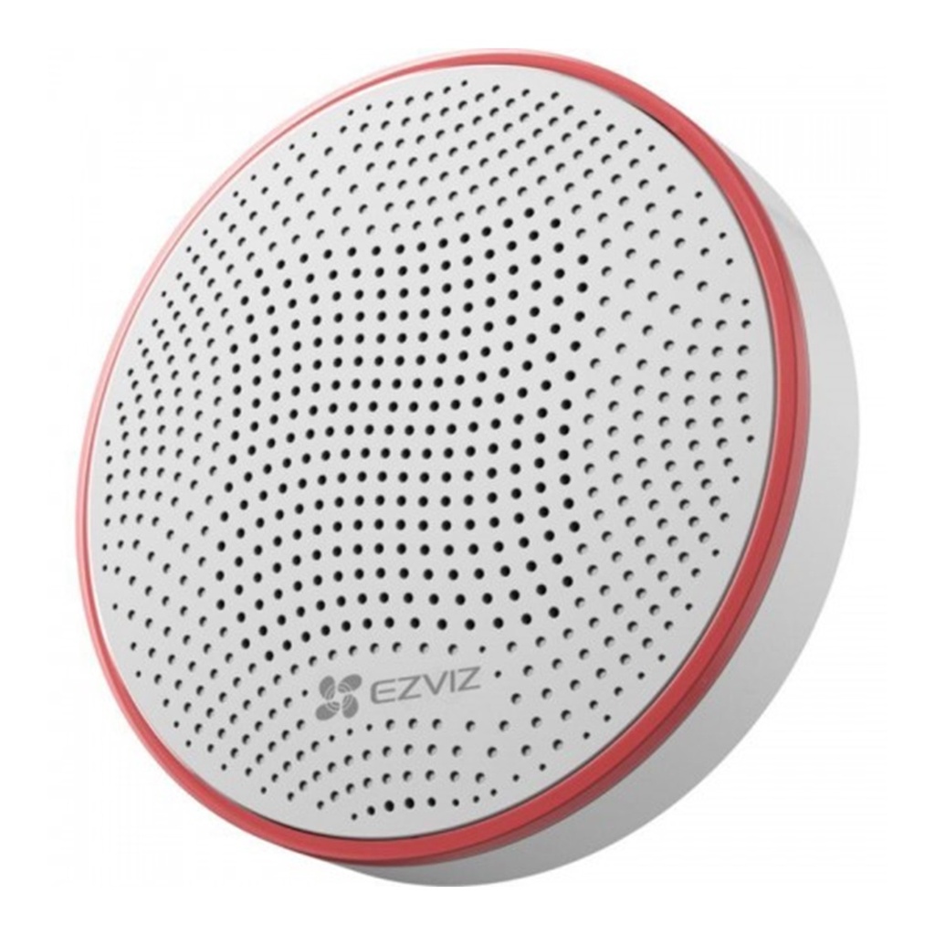 [CS-T9C-A0-BG] Ezviz - Sirena Inteligente Inalambrico con Bateria Ajustable de 90-105 dB [Requiere Puerta de Enlace A3] Interior/Exterior