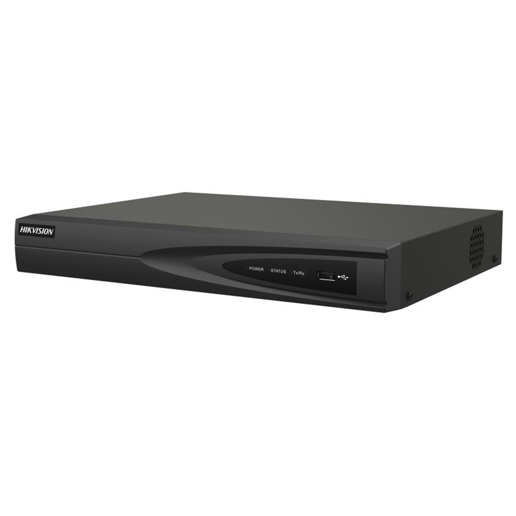 [DS-7608NI-Q1/8P] Hikvision - NVR 4K [8MP] 8 Canales IP 8 Puertos POE Salida de vídeo 4K AcuSense