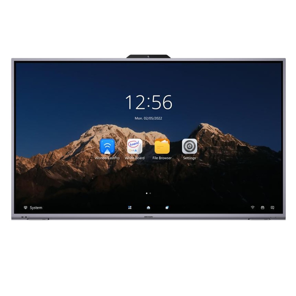 [DS-D5B65RB/D] Hikvision - Pantalla Interactiva Tactil Android 11Ultra HD 4K 3840 × 2160 de 65" con Cámara y Microfono [Incluye Base de Pared]