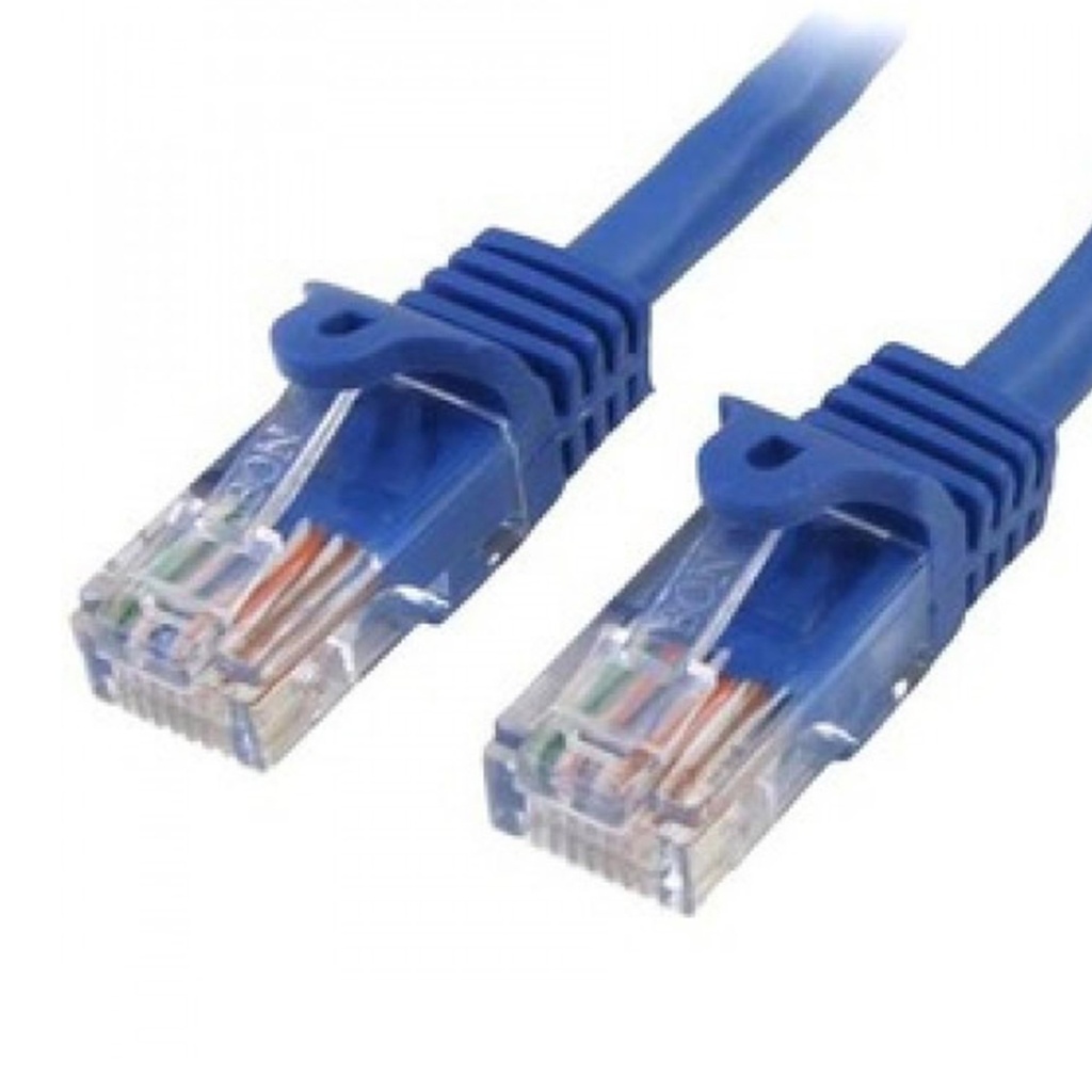 [STC-5EPC2M-B] STC - Patch Cord UTP CAT5e (Categoria 5e) (Azul) [2 Metros] [Unidad]