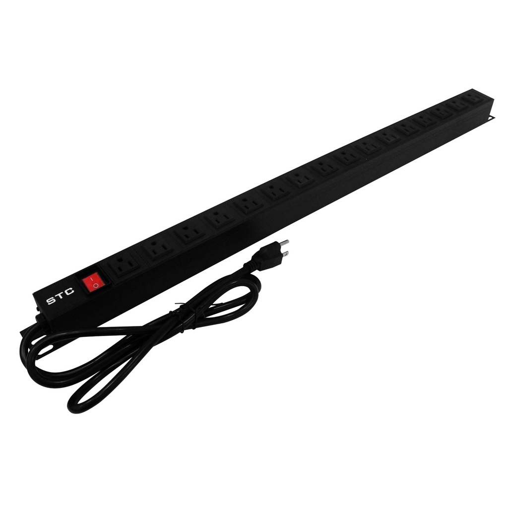 [STC-PDU-16] STC - Regleta Rack PDU 16 Tomas 15Amp 120V