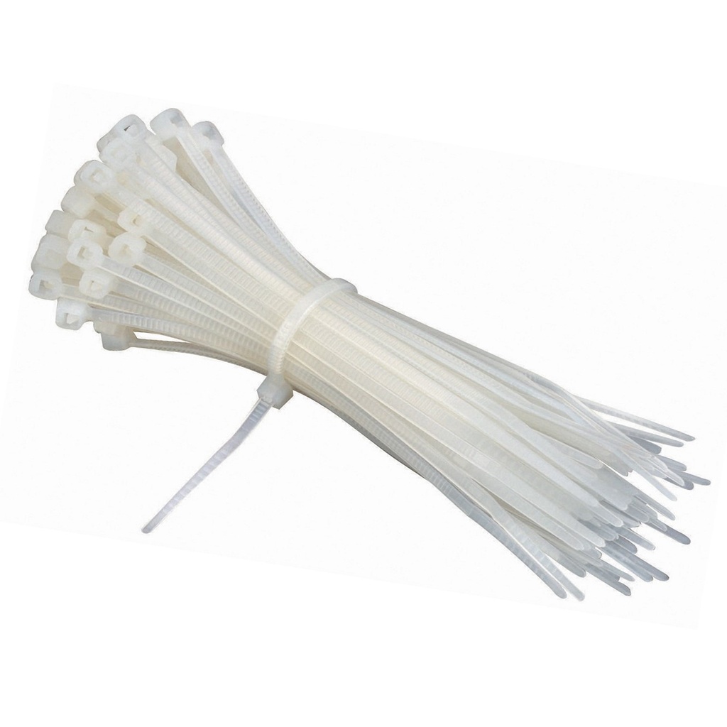 [STC-TW-36100W] STC - Tirrap 10Cm 3.6mm Blanco [100 Unidades]