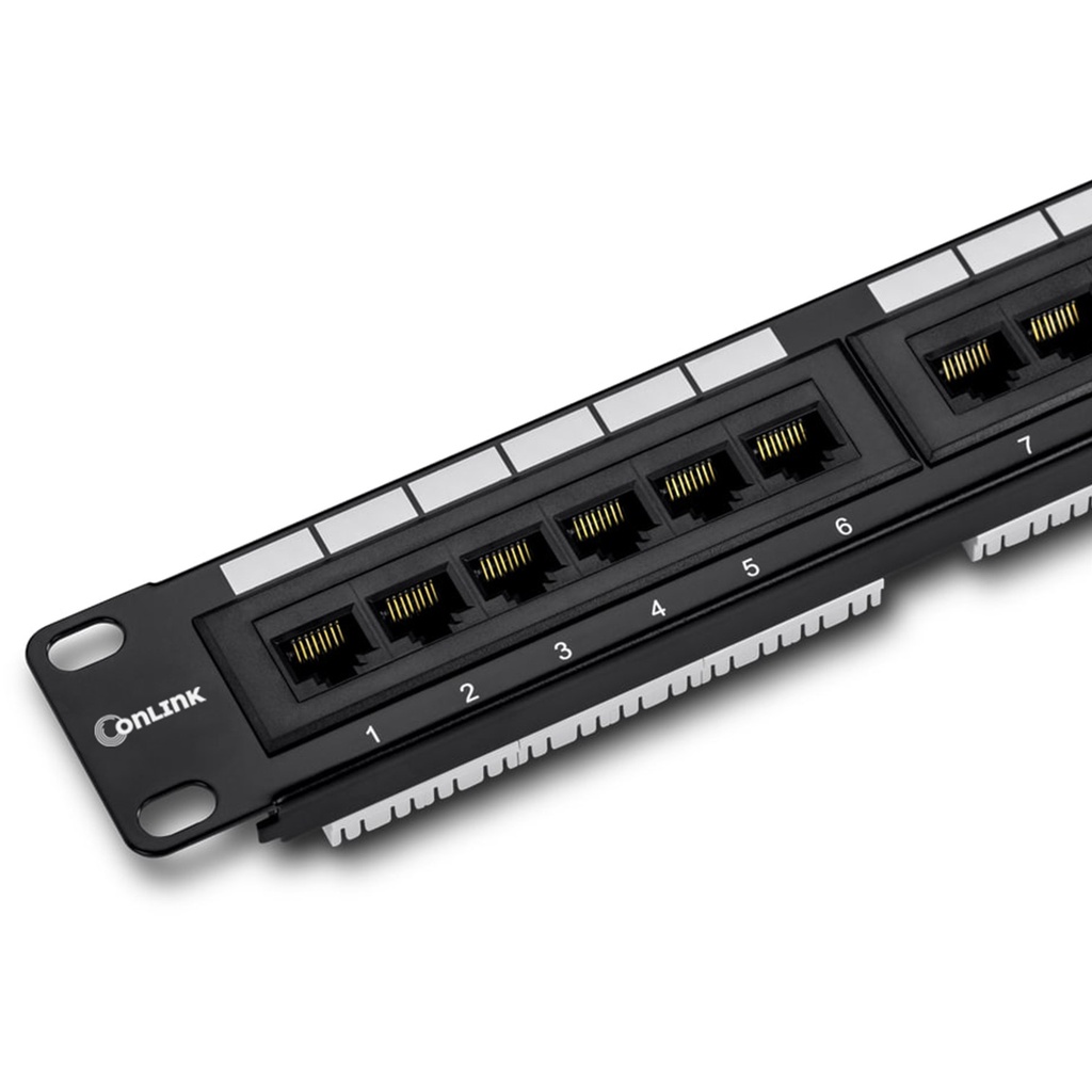 [PN-UTP5E24] Onlink - Patch Panel 24 Puertos 19" 1U CAT5e (Categoria 5e)