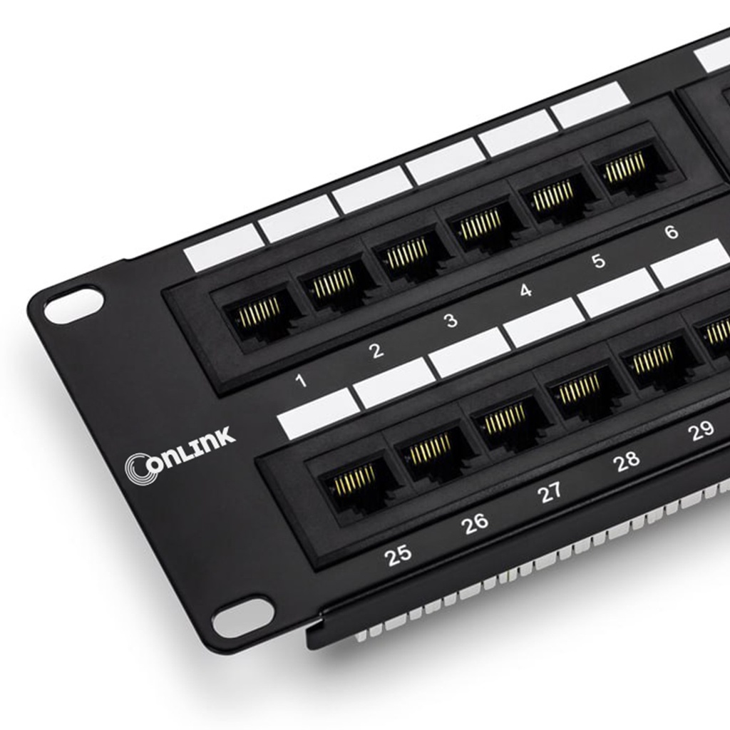 [PN-UTP648] Onlink - Patch Panel 48 Puertos 19" 2U CAT6 (Categoria 6)