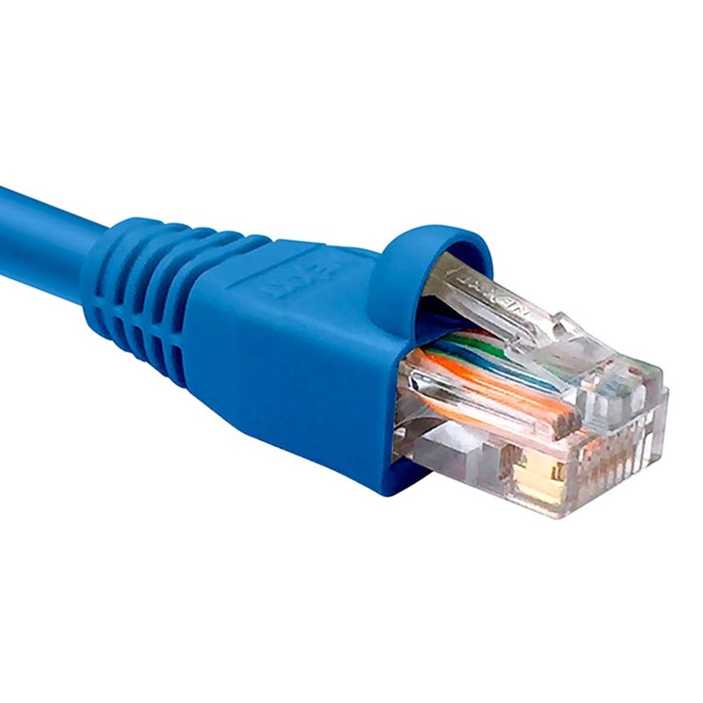 [AB361NXT24] Nexxt - Patch Cord UTP Multifilar CAT6E (Categoria 6E) 24AWG Revestimiento CM [3M/10ft] Interior (Azul) [Unidad]