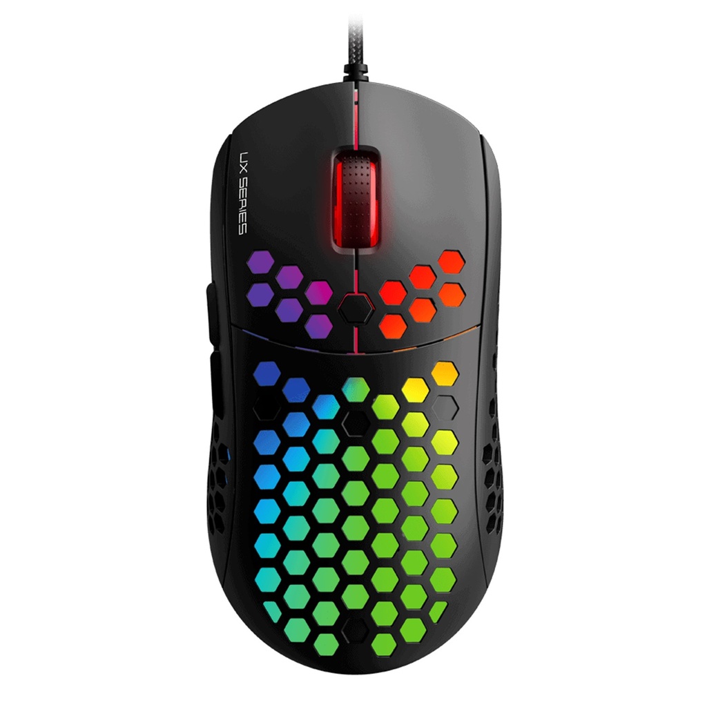 [UX2X-BLACK] Fantech - Mouse Raptor Gaming [Negro]