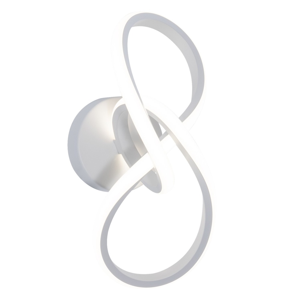 [S-01A1-B] Lucerna - Lampara de Pared Decorativa Infinix 14W Blanca [130mmx300mm] C/Switch 3 tonos 3K-4K-6K 