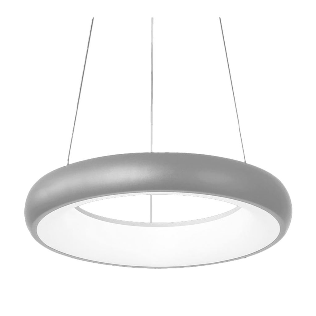 [S-C705G-G] Lucerna - Lampara Colgante Decorativa Victory Silver 58W Gris [500mmx80mm] C/Control Dimerizable 3K-4K-6K 