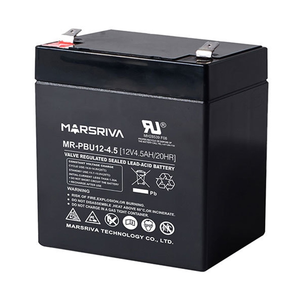 [MR-PBU12-4.5] Marsriva - Bateria Sellada 12V 4.5Ah