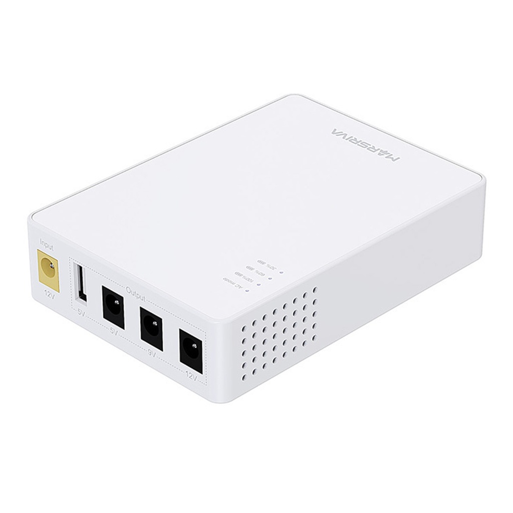 [KP3-PRO] Marsriva - Mini UPS 8400Mah 36W 4 Puertos 