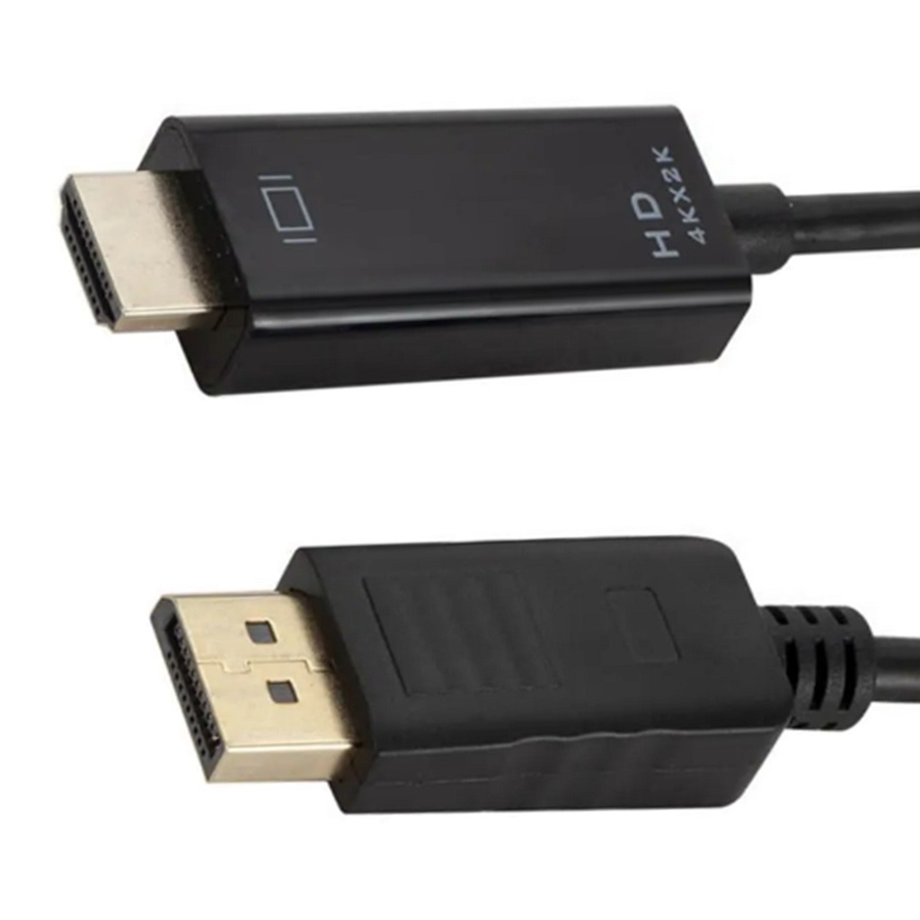 [CAB149] Cable Displayport Macho a HDMI Macho 2K/4K [1.8 Metros]