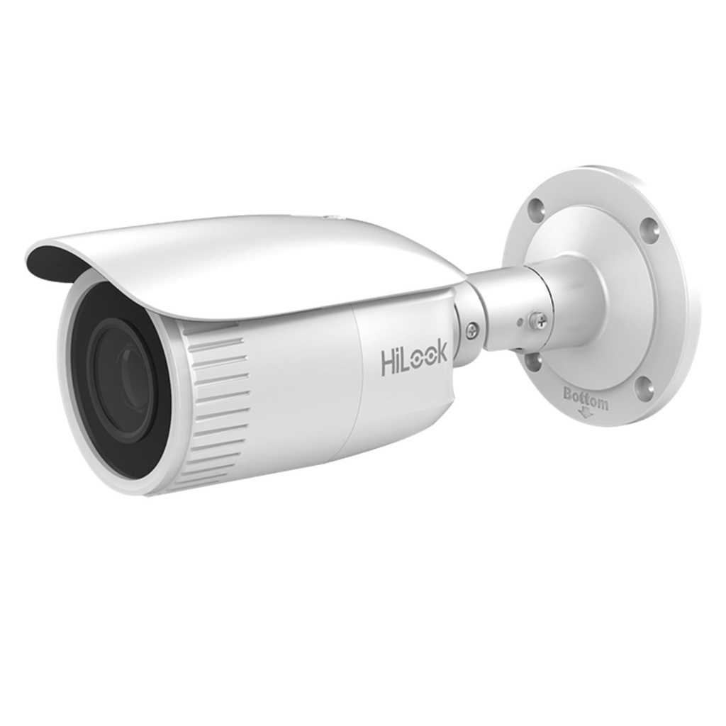 [IPC-B620H-Z(2.8-12mm)] Hilook - Cámara Bullet 1080P [2MP] Lente Motorizado 2.8 a 12mm/ 50mts IR EXIR / PoE / IP67 [Metalico]