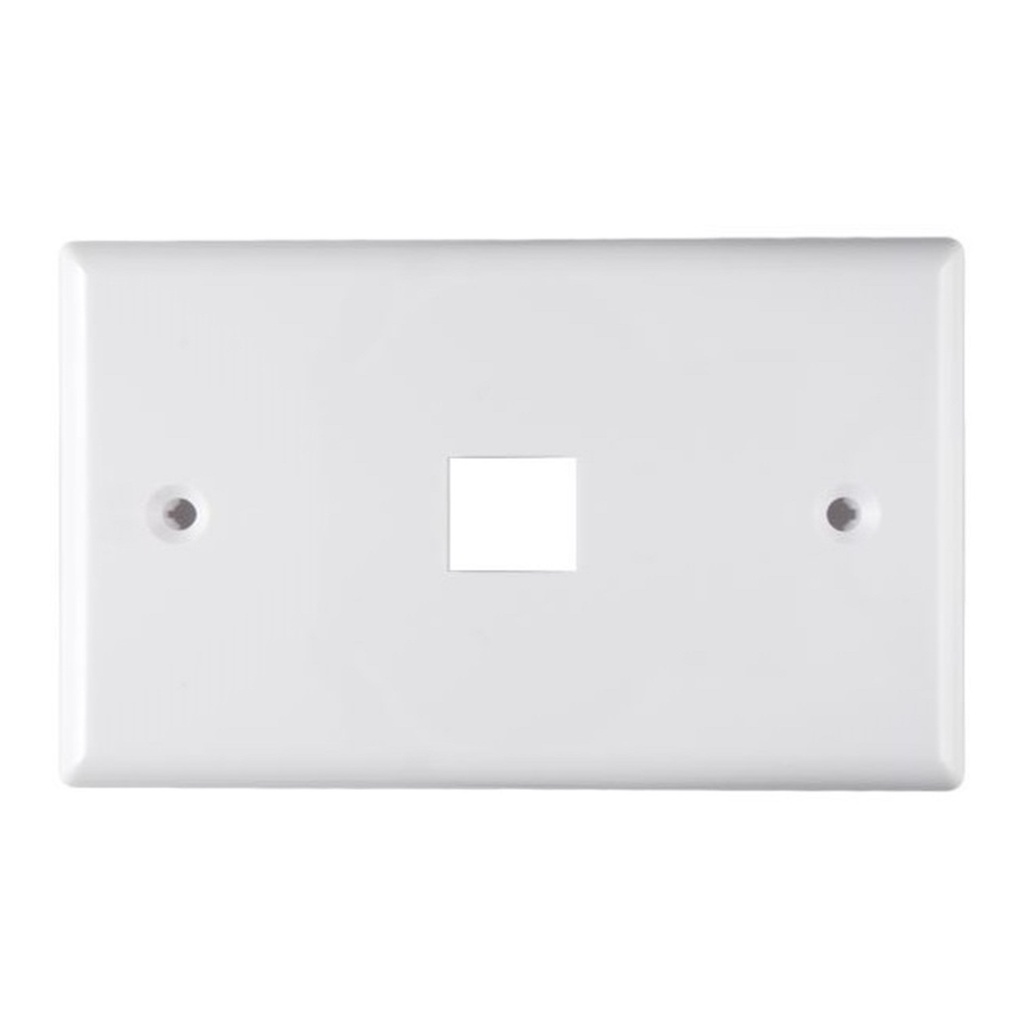 [ATO-FP421P] Owire - FacePlate 1 Toma Blanco [Unidad]