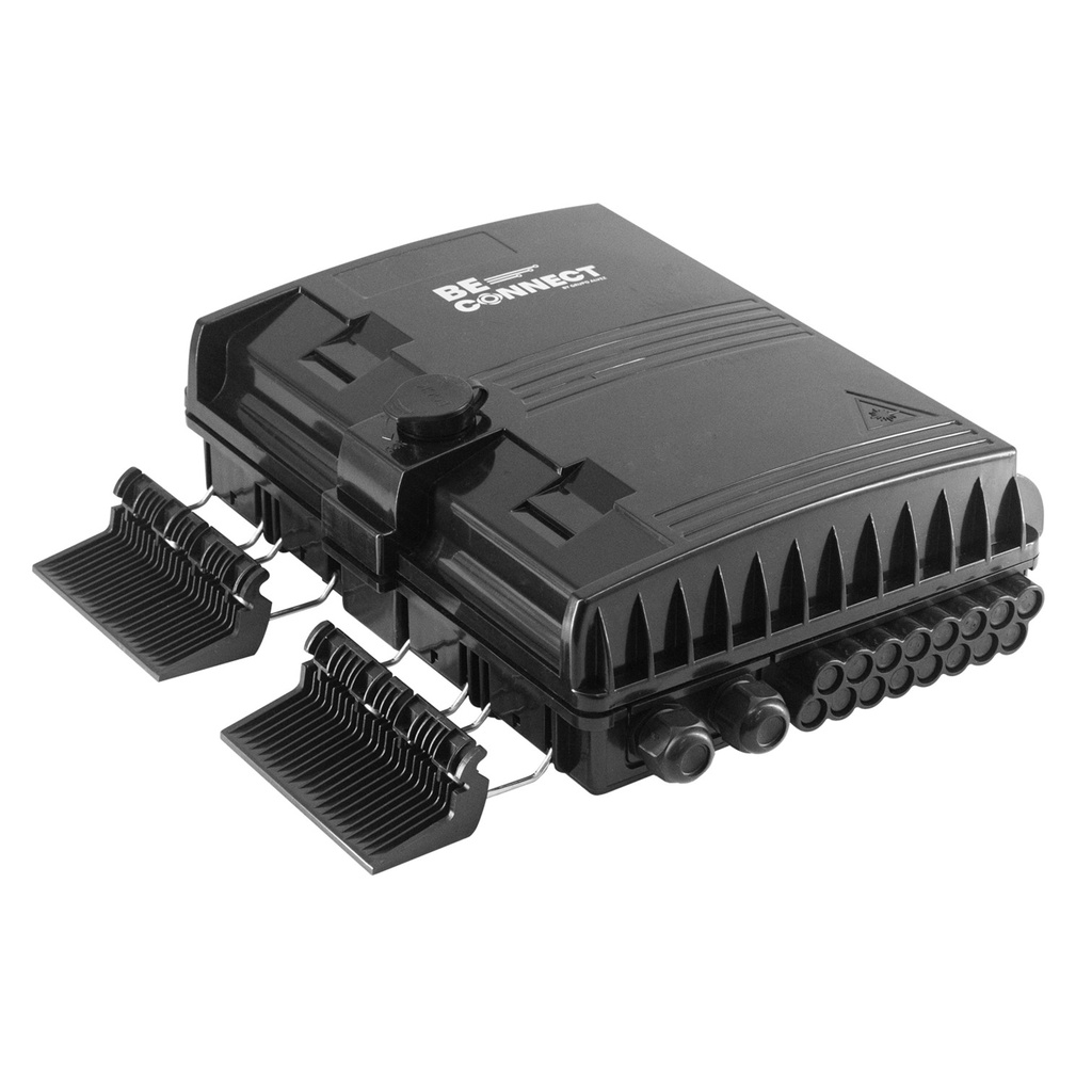 [ATB-CAJANAP16] Beconnect - Caja de Distribucion NAP [Vacia] FTTH  para exteriores 16 hilos Fibra Optica 