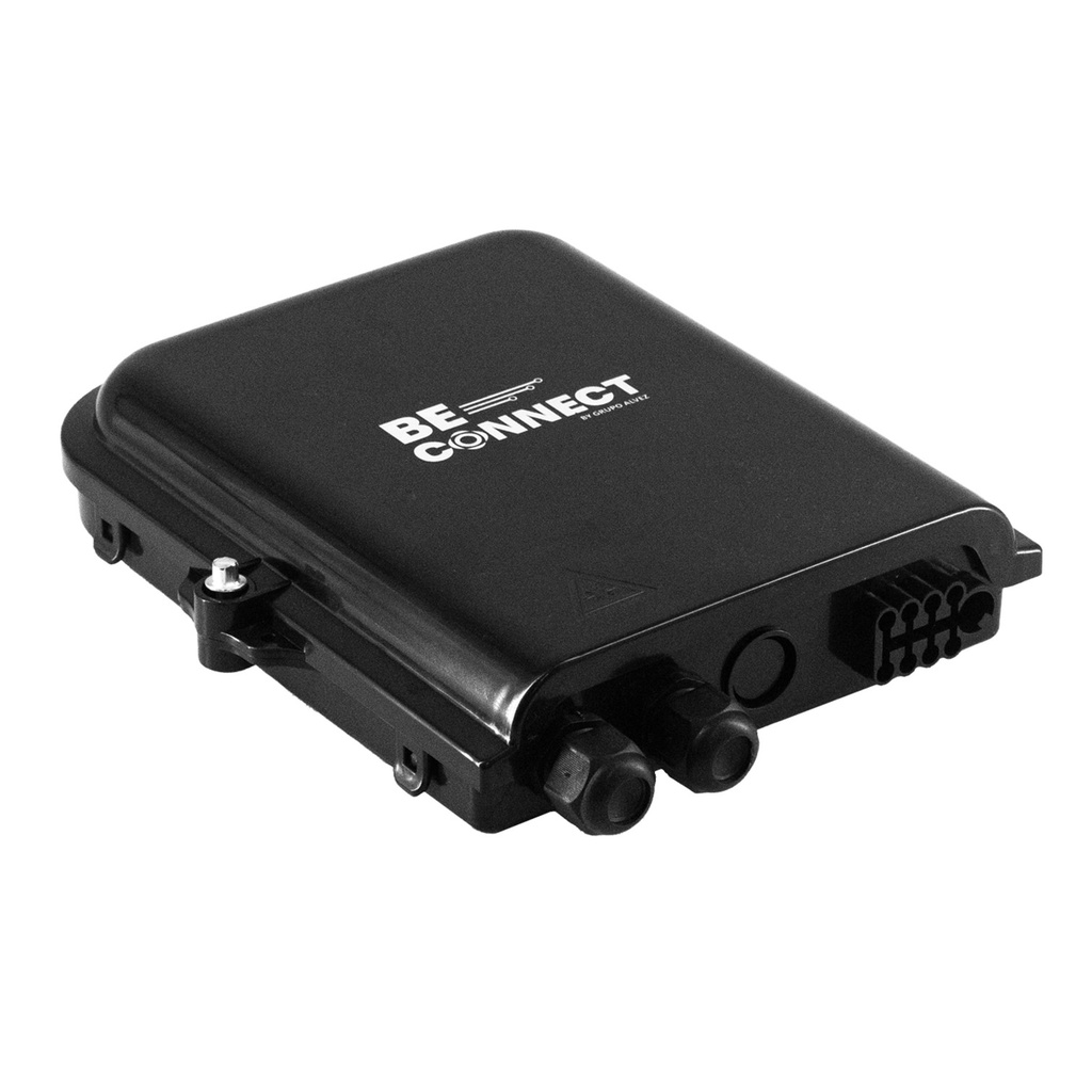 [ATB-CAJANAP8F] Beconnect - Caja de Distribucion NAP [Completa] FTTH  para exteriores 8 hilos Fibra Optica 