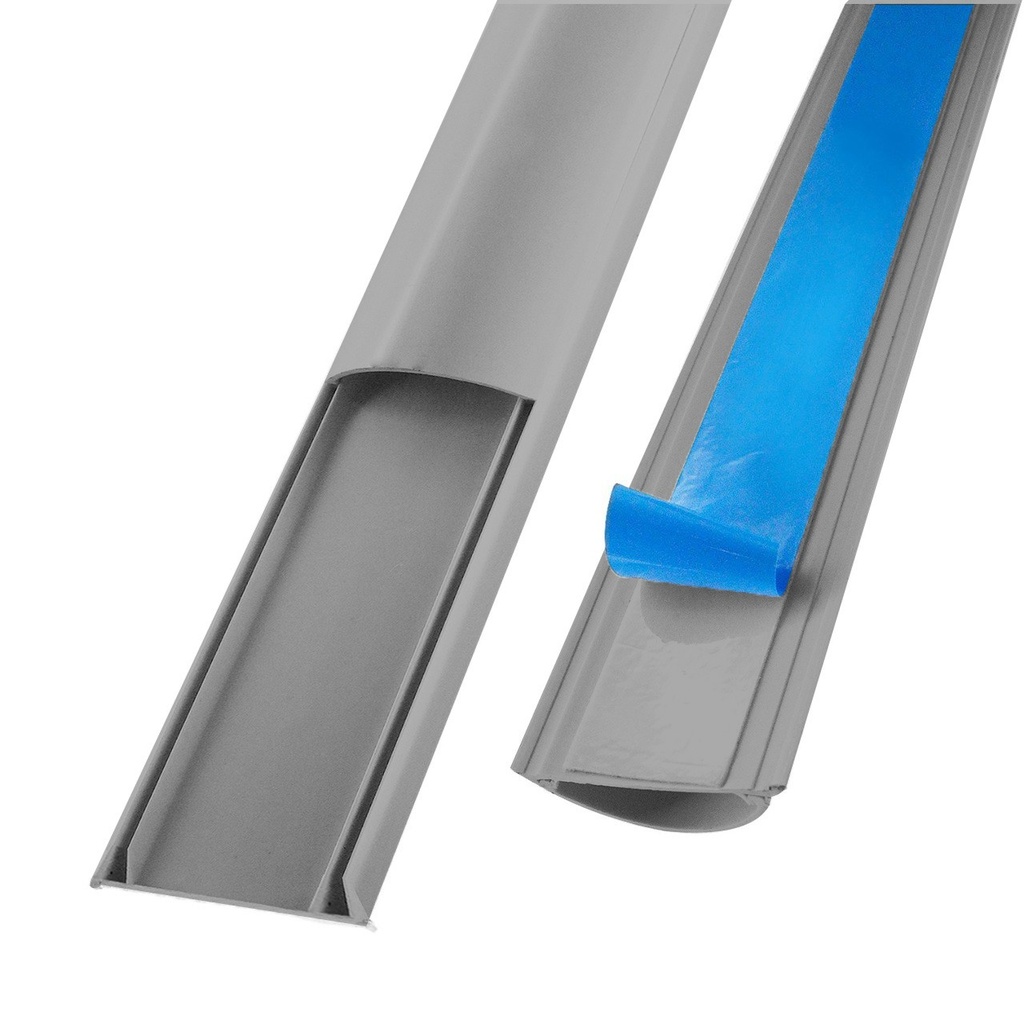 [ATY-CAP7020] Beconnect - Canaleta PVC de Piso con Pegamento 70x20x2000 [Unidad]