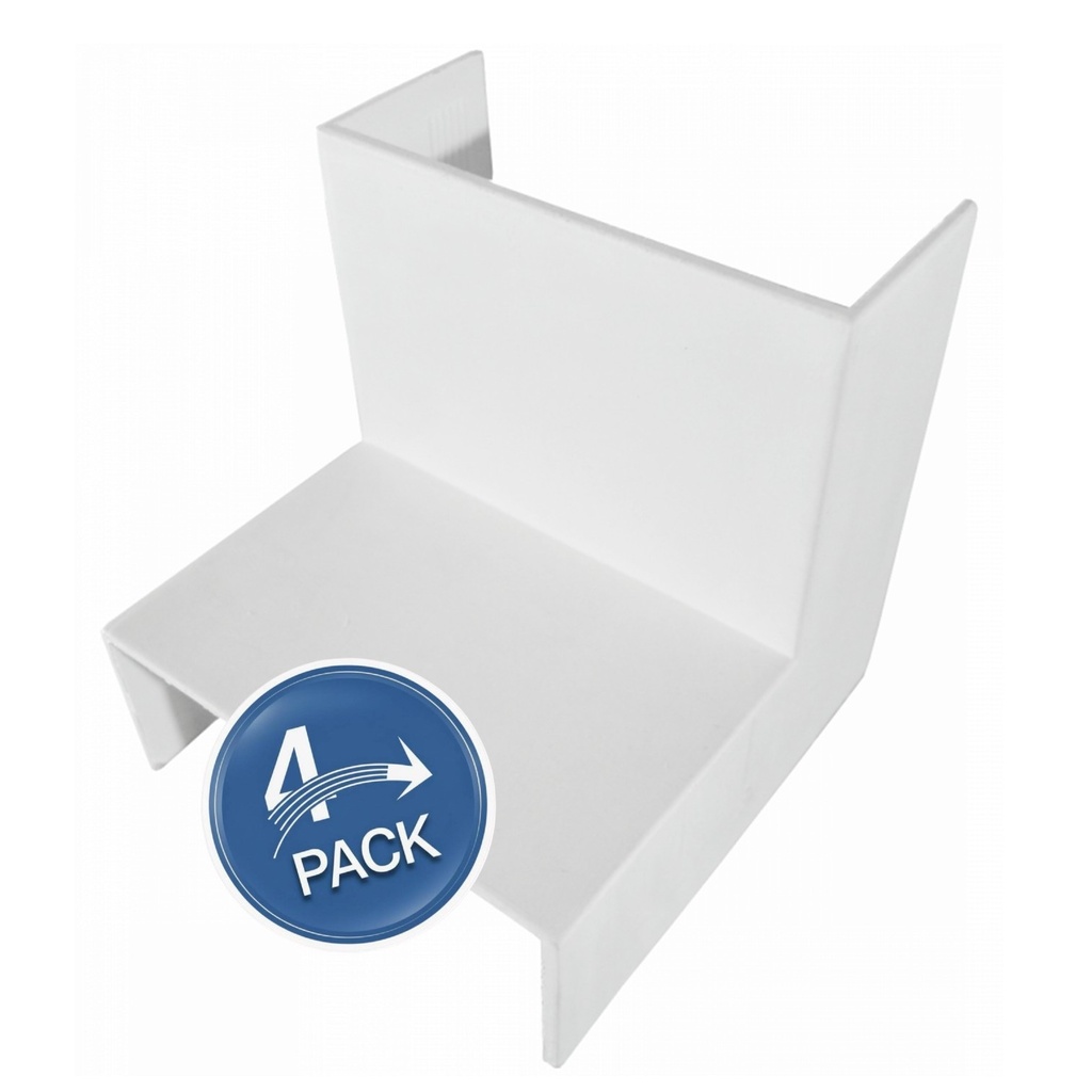 [ATY-AI4016] Beconnect - Angulo Interno para Canaleta 40x16 [Pack 4 unidades]