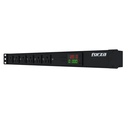 [FPD-1411M1U] Forza - Regleta Inteligente PDU para Rack Medible 1800W, 14 tomas, 1U, 110V